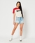 MID RISE SLIM SHORTS
