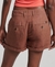 OVERDYED LINEN SHORTS