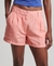 OVERDYED LINEN SHORTS