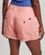 OVERDYED LINEN SHORTS