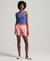 OVERDYED LINEN SHORTS