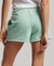 VINTAGE LOGO EMBROIDERED JERSEY SHORTS