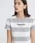 DARCY STRIPED T-SHIRT DRESS