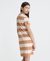DARCY STRIPED T_SHIRT DRESS