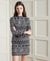 EMBROIDERED SHIFT DRESS