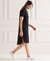 CURVE HEM SHIFT DRESS