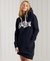 COLLEGIATE VARSITY SWEAT DRESS