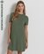 WOVEN T-SHIRT DRESS