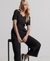 STUDIOS SHORT SLEEVE JACQUARD JUMPSUIT