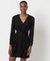 STUDIOS JACQUARD WRAP DRESS