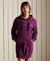 TONAL CITY HOODIE DRESS