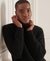 STUDIOS FUNNEL NECK KNIT DRESS