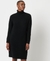 STUDIOS FUNNEL NECK KNIT DRESS
