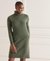 STUDIOS FUNNEL NECK KNIT DRESS
