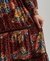 WOVEN LONG SLEEVE MIDI DRESS