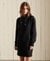 VINTAGE LOGO EMBROIDERED HOODIE DRESS