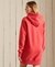 VINTAGE LOGO EMBROIDERED HOODIE DRESS