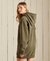 VINTAGE LOGO EMBROIDERED HOODIE DRESS