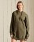 VINTAGE LOGO EMBROIDERED HOODIE DRESS