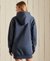 VINTAGE LOGO EMBROIDERED HOODIE DRESS