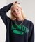 CITY COLLEGE CREW SWEATSHIRT DRESS