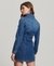 FITTED DENIM DRESS