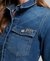 FITTED DENIM DRESS