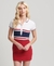 STRIPE POLO MINI DRESS