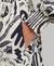 PRINTED MIDI LONG SLEEVE DRESS