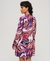 LONG SLEEVE PRINTED MINI DRESS