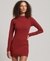 LONG SLEEVE RIB BODYCON MINI DRESS