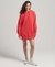 ORGANIC COTTON EMBROIDERED LOGO SWEAT DRESS