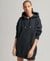 ORGANIC COTTON EMBROIDERED LOGO SWEAT DRESS