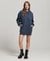 ORGANIC COTTON EMBROIDERED LOGO SWEAT DRESS