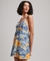 PRINTED MINI SLIP DRESS