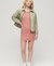 EMBROIDERED RIB RACER DRESS