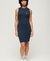 RIB BODYCON MIDI DRESS