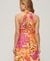 SLEEVELESS PRINTED MINI DRESS