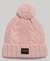 CABLE KNIT BEANIE HAT