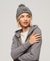 CABLE KNIT BEANIE HAT