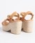 HIGH ESPADRILLE SANDALS