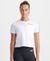 GYM TECH TAPED CROP T-SHIRT