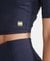 RUN 3/4 SLEEVE TIGHT CROP TOP