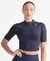 RUN 3/4 SLEEVE TIGHT CROP TOP