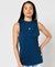 TRAIN LONGLINE MOCK NECK TANK TOP