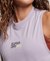 ORGANIC COTTON TRAIN LONGLINE MOCK NECK TANK TOP