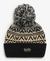 PATTERN KNITTED BEANIE HAT