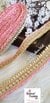 Designer Pretty Light Pink Gota Patti Trim