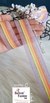 Lavender & Neon Colors Mix Decorative Trim