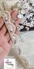 Beautiful Cutwork Designer Pearl Gold Trim